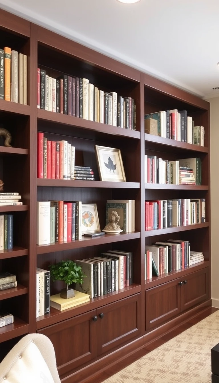 Custom-Built Bookshelves