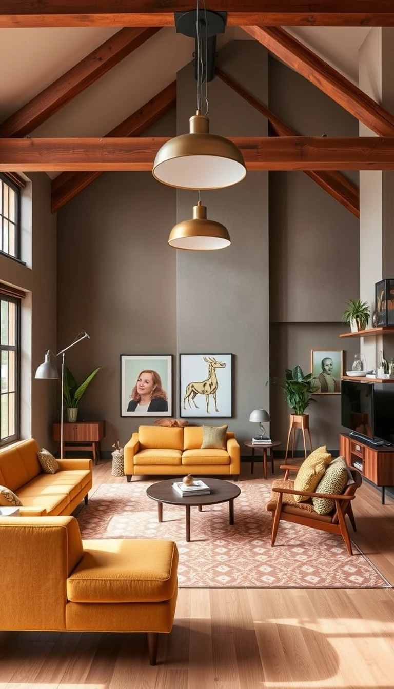 Mid-Century Modern Loft