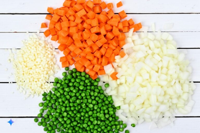 Step 1 Prep Your Veggies - The Colorful Foundation